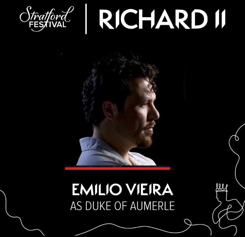 Interview w/ Stratford Actor Emilio&nbsp;Vieira